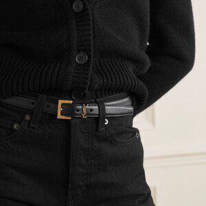 YSL Slim Belt